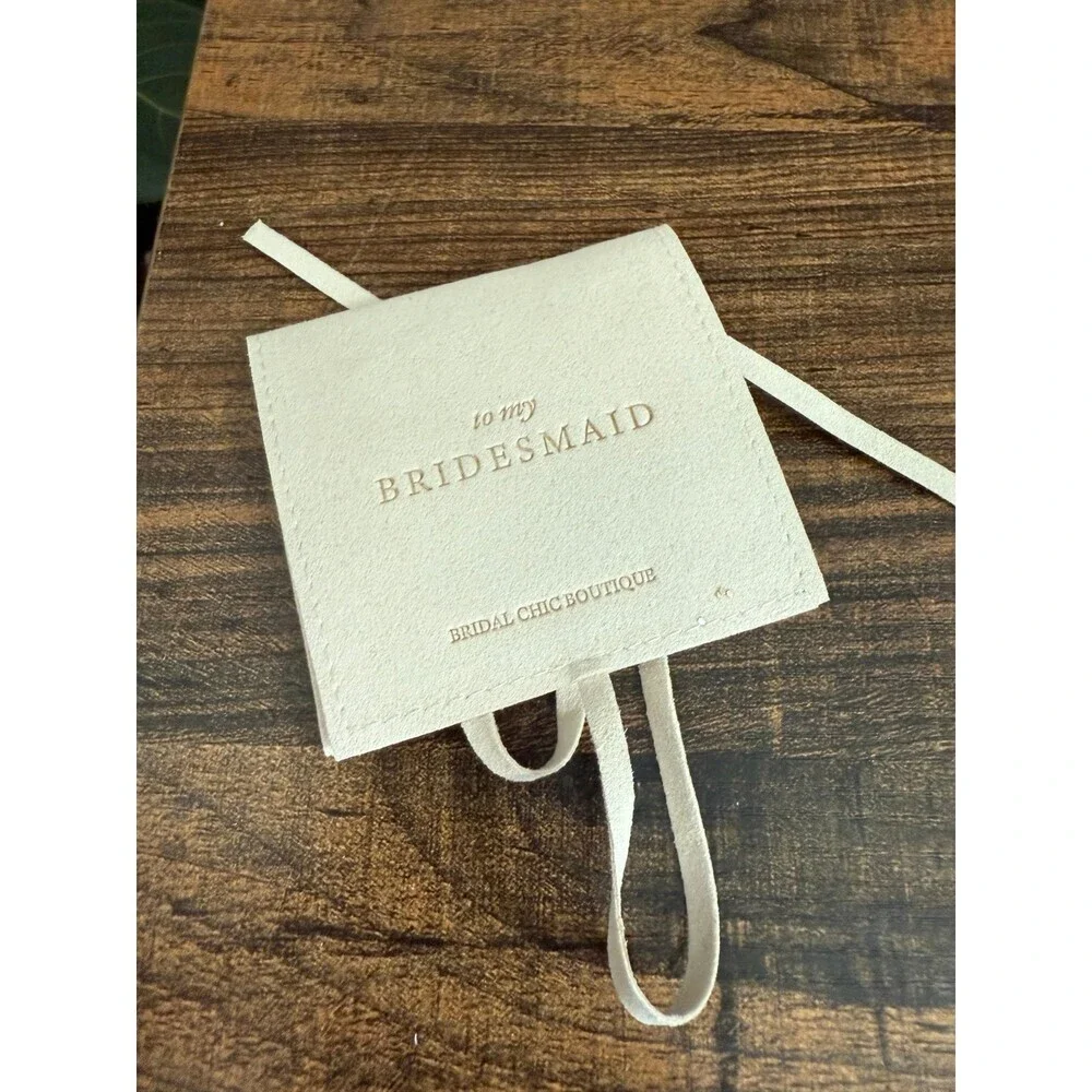 Bridal Chic Boutique “To My Bridesmaid” Jewelry Pouch